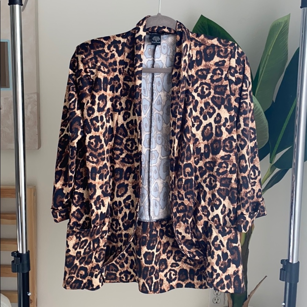Cheetah Blazer